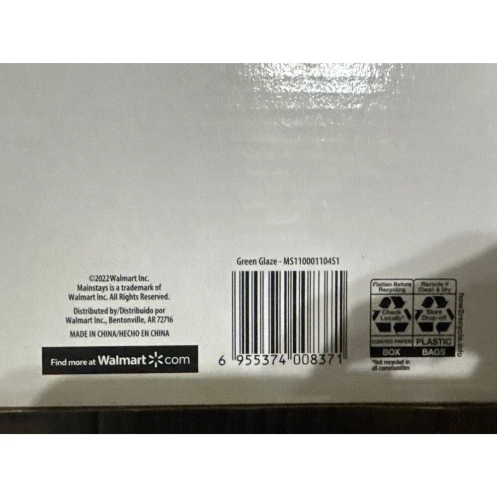 Mainstays Multi-Function Mandolin Slicer Set 11 Pieces Stainless Steel Blades
